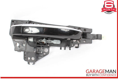 12-18 Audi A6 A7 Right Passenger Side Exterior Door Handle Black 4H0837886 OEM