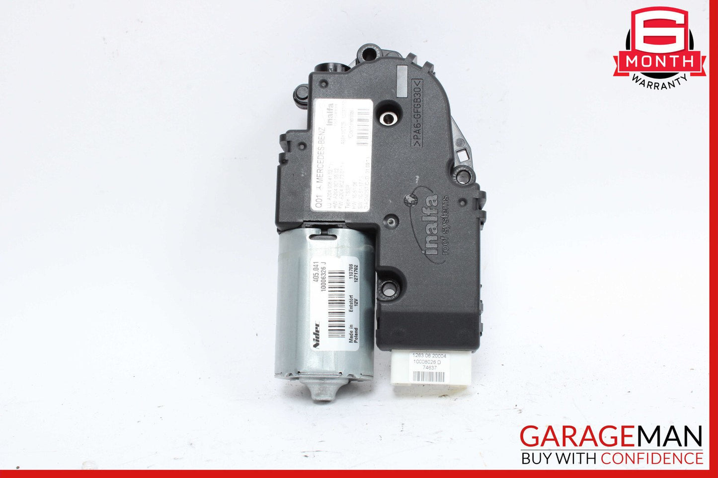 08-15 Mercedes X204 GLK350 Panoramic Sunroof Sun Roof Motor 2048200708 OEM
