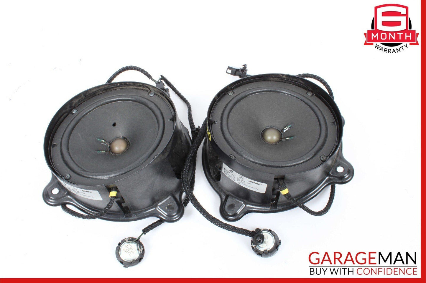 00-06 Mercedes W220 S500 S350 Front Left & Right Door Sound Speaker Speakers Set