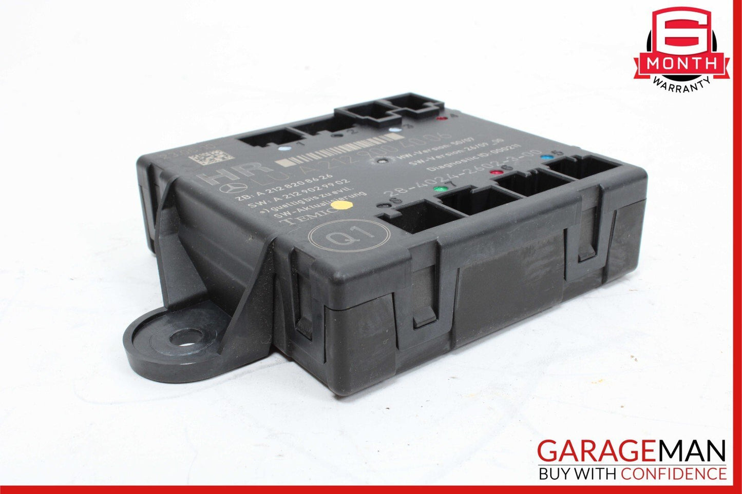 08-18 Mercedes W204 C250 C300 Rear Right Passenger Side Door Control Module OEM