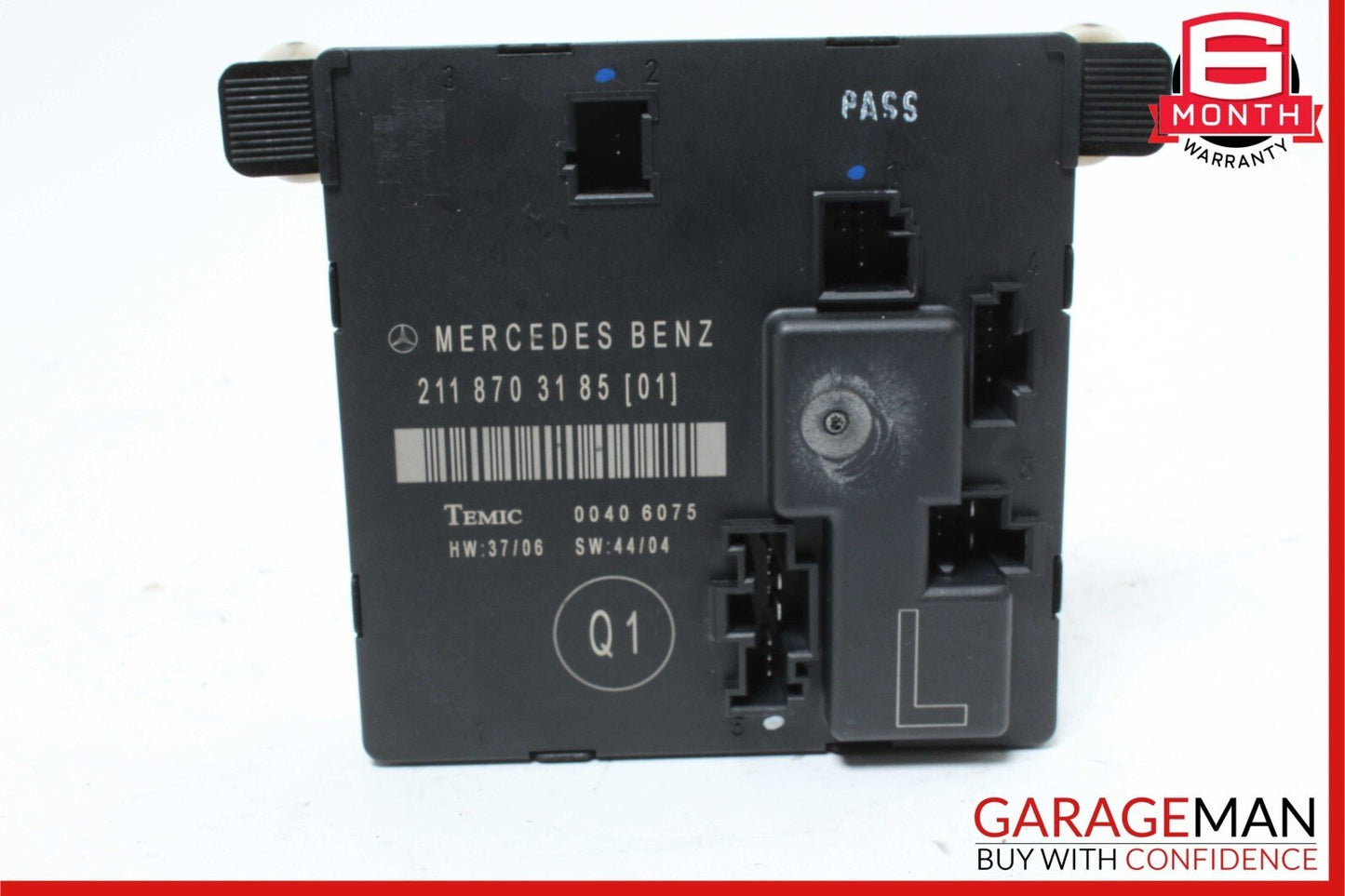03-09 Mercedes W211 E350 E550 E63 AMG Rear Left Driver Door Controller Module