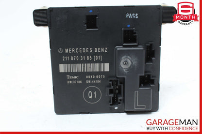 03-09 Mercedes W211 E350 E550 E63 AMG Rear Left Driver Door Controller Module