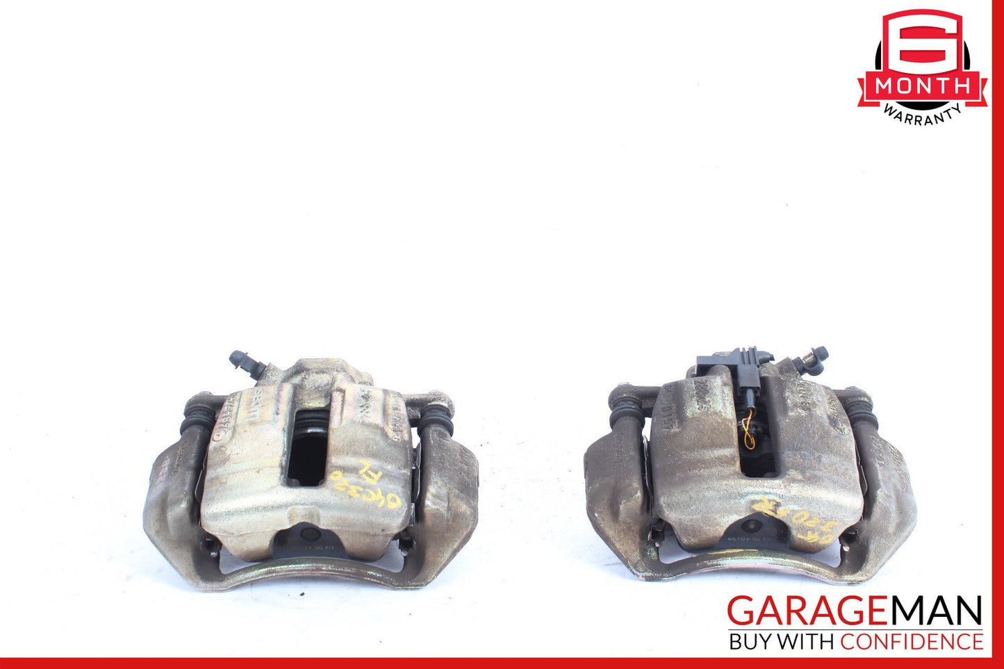 01-05 Mercedes W203 C320 Lucas Front Right & Left Side Brake Calipers Set OEM