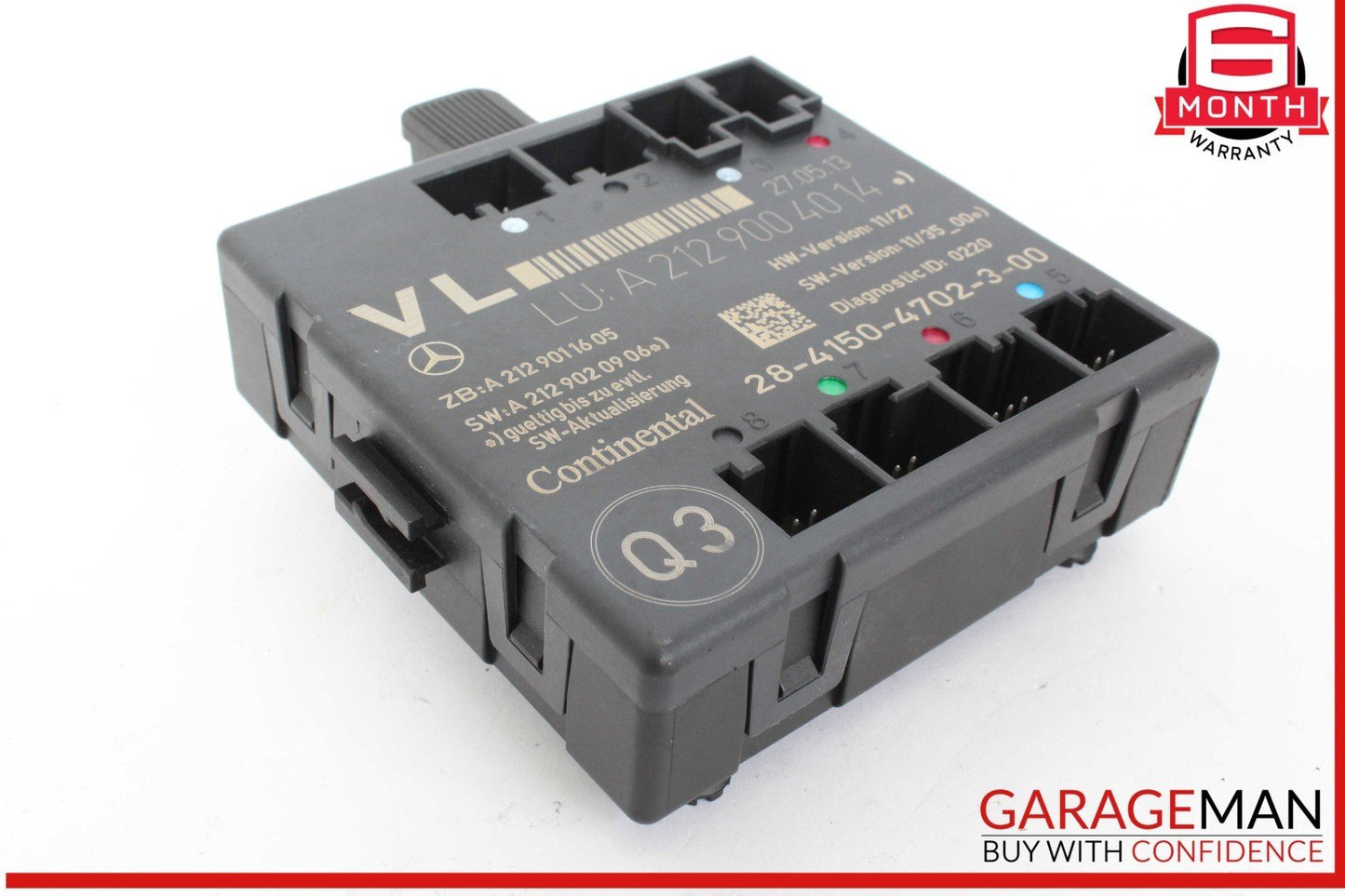08-18 Mercedes W218 CLS550 E550 Front Left Side Door Control Module Unit OEM