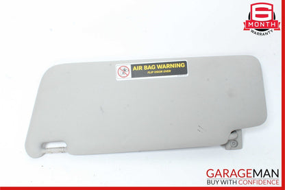 01-07 Mercedes W203 C230 Front Right Side Sun Visor Sun Shade Sunshade Grey OEM