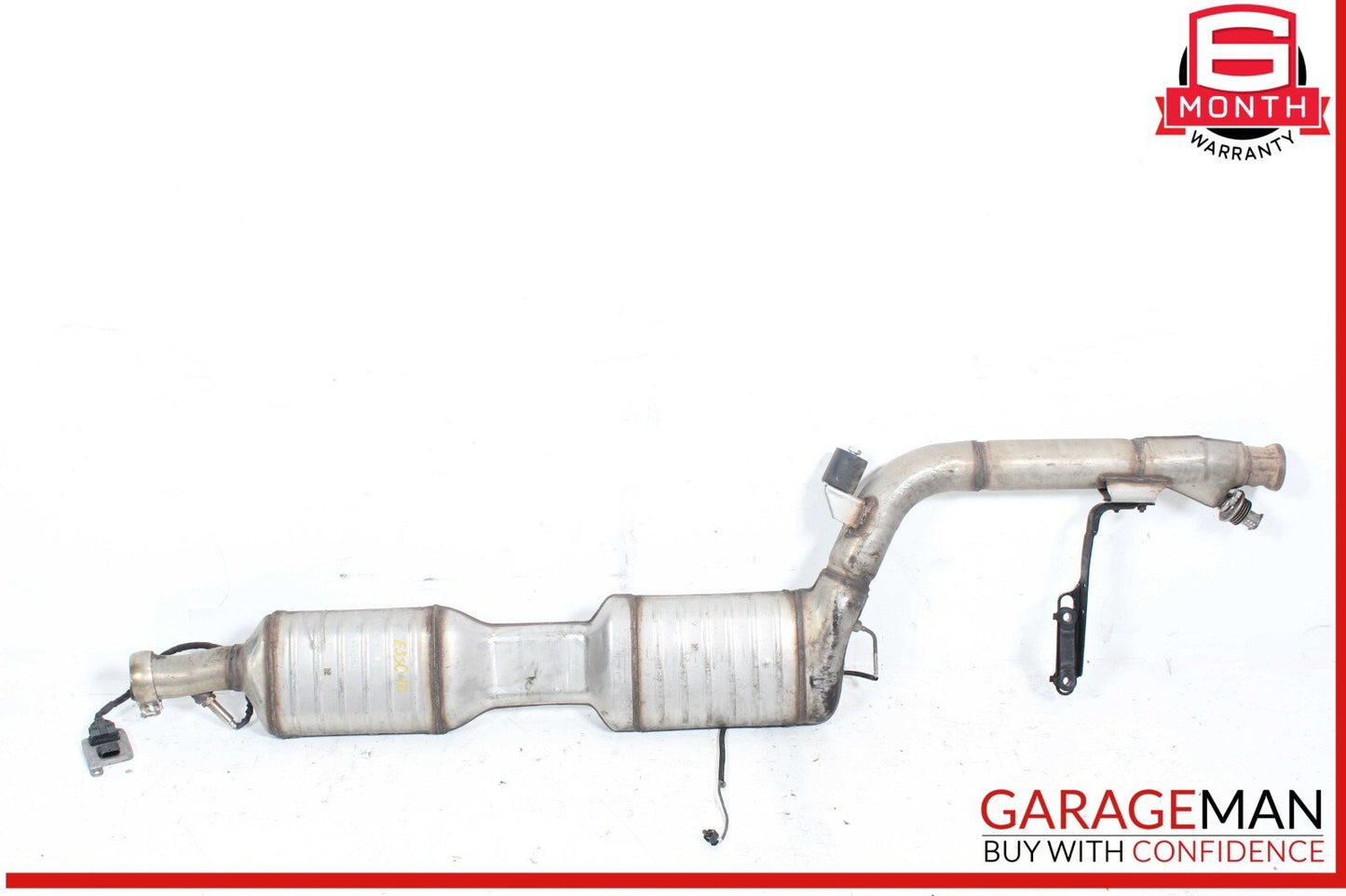 11-13 Mercedes W212 E350 Diesel Bluetec Center Exhaust Pipe Silencer OEM