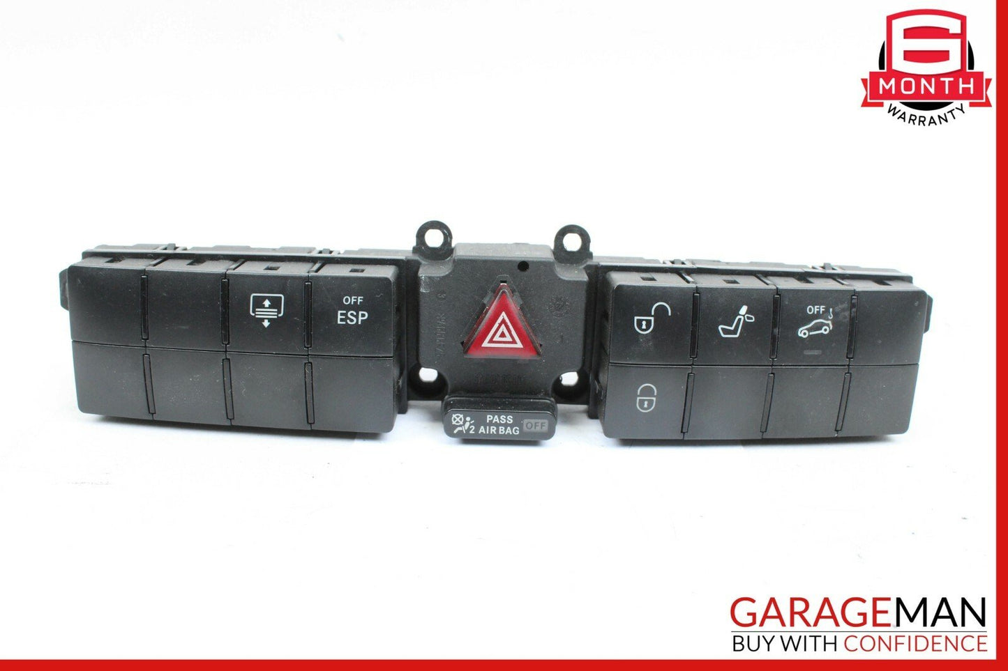 05-07 Mercedes W203 C230 C320 Dash Hazard Door Lock ESP Control Switch OEM