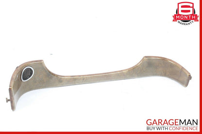 10-16 Mercedes W212 E350 E550 E63 AMG Steering Column Cover Boot Trim Wood OEM
