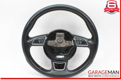 13-17 Audi A5 S5 Front Left Driver Side Steering Wheel Black 8K0419091BM OEM