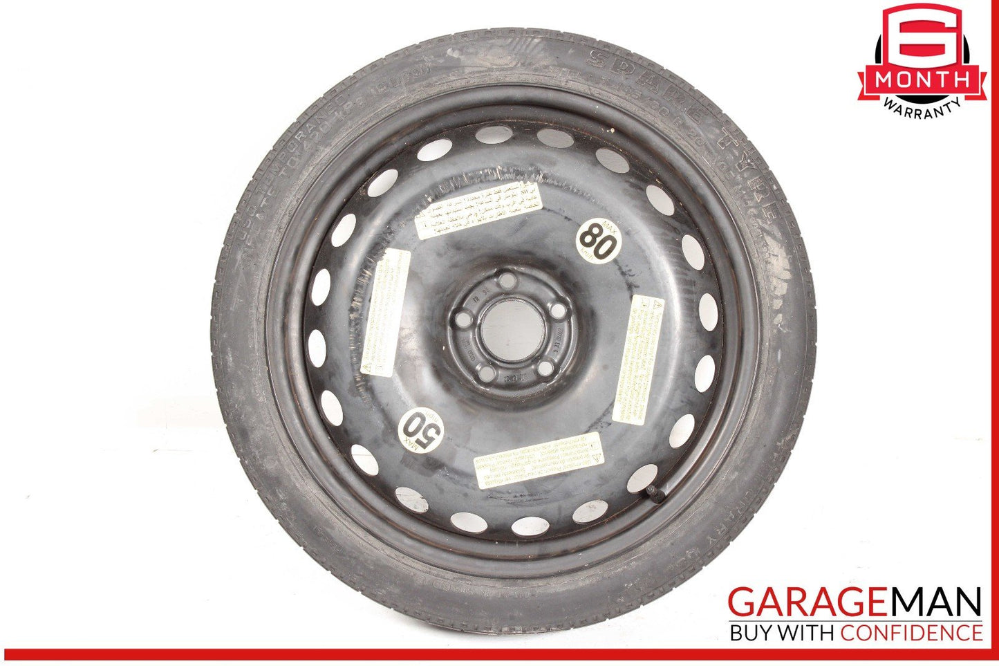 12-20 Audi A6 A7 Quattro Emergency Spare Tire Wheel T145/60 R20 105M OEM