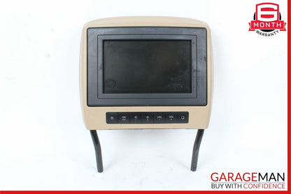07-12 Mercedes GL450 R550 ML450 Seat Headrest Screen Monitor Display Trim Brown