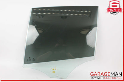 12-15 BMW X1 Rear Left Driver Side Door Window Glass 2990299 OEM