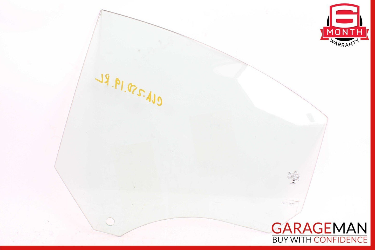 14-19 Mercedes W117 CLA250 Rear Left Driver Side Door Window Auto Glass Panel