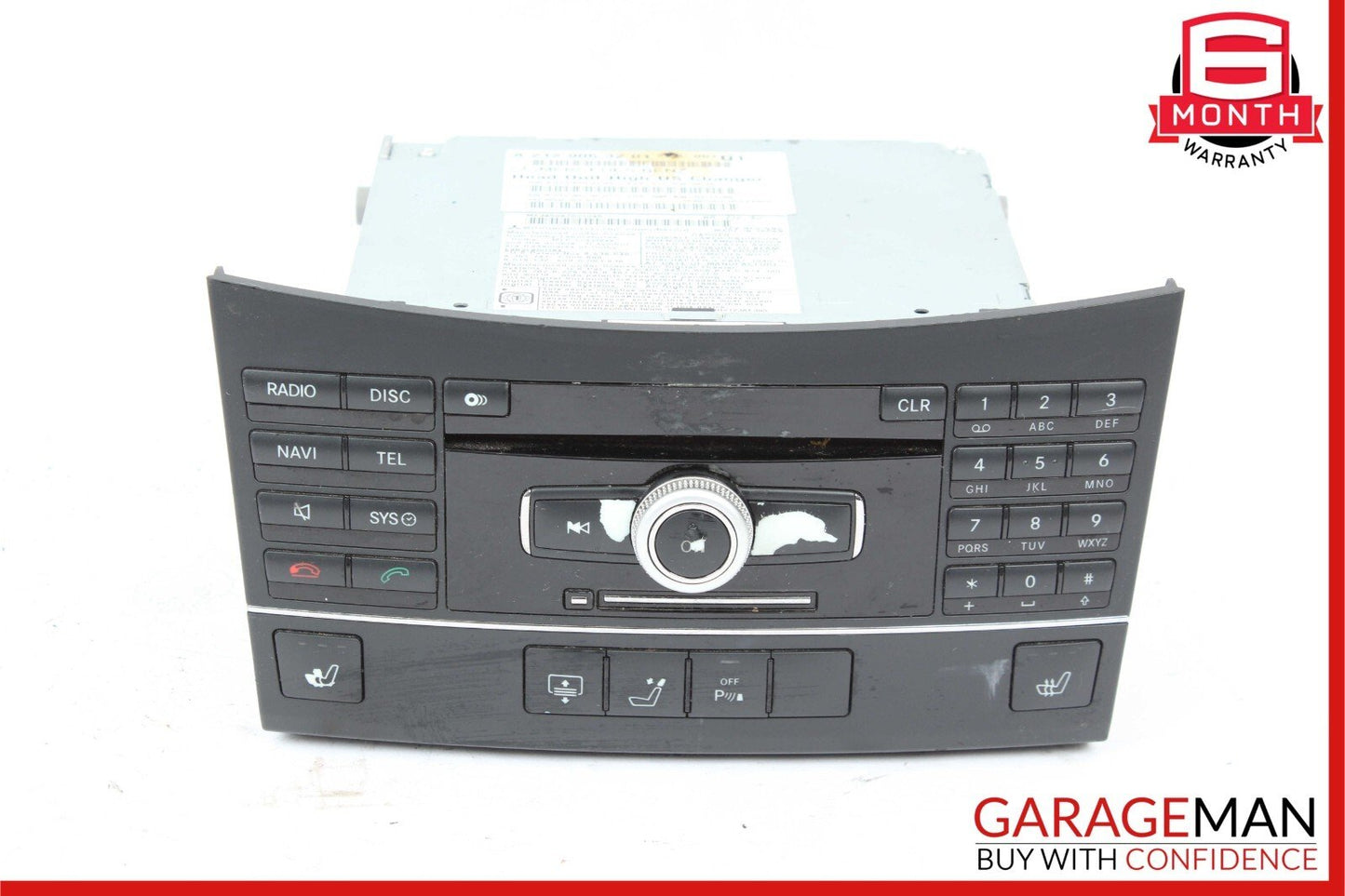 10-11 Mercedes W212 E350 E550 Comand Command Head Unit CD Player Changer Radio
