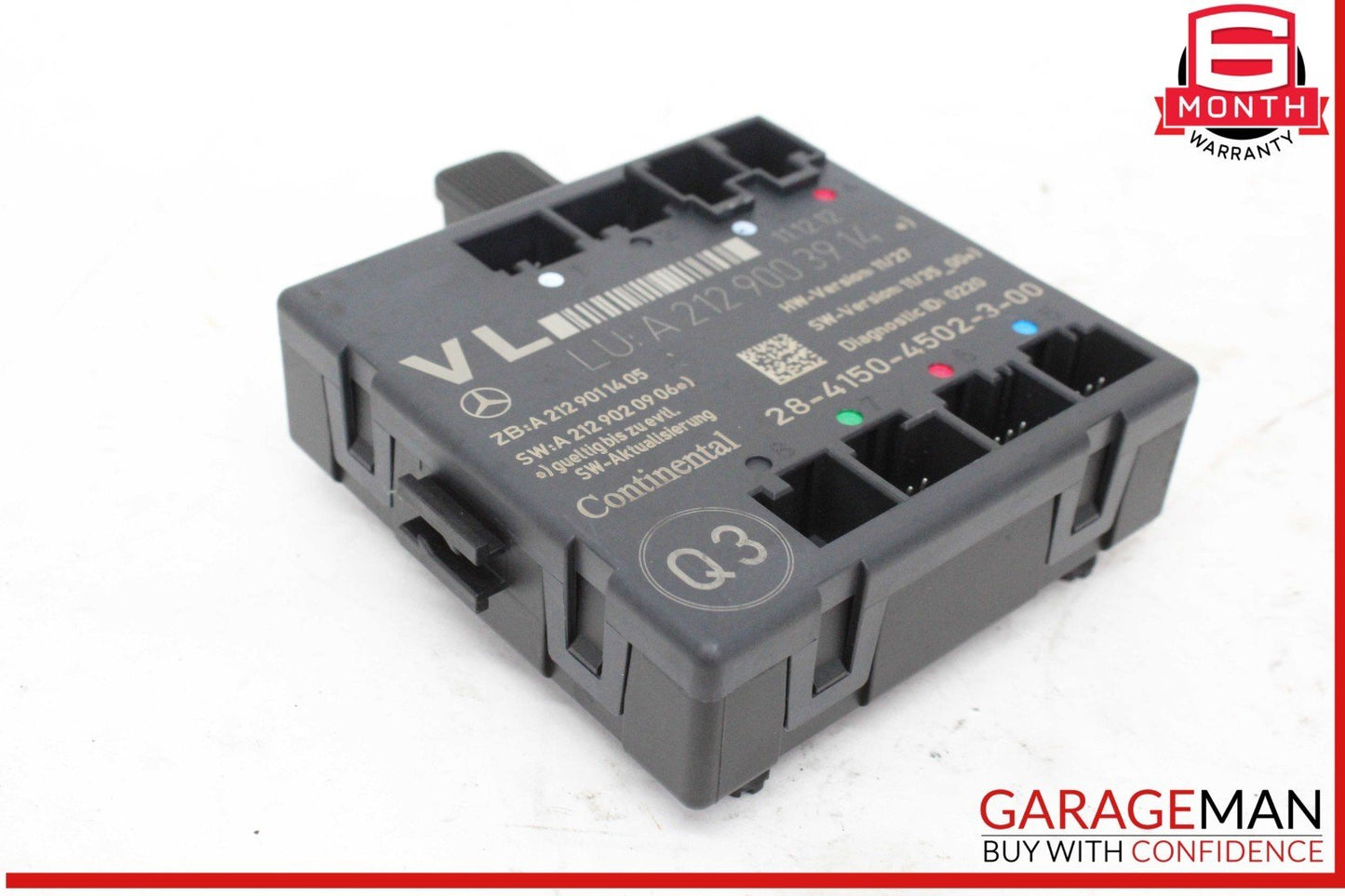 08-18 Mercedes W204 C250 CGI Front Left Driver Side Door Control Module OEM
