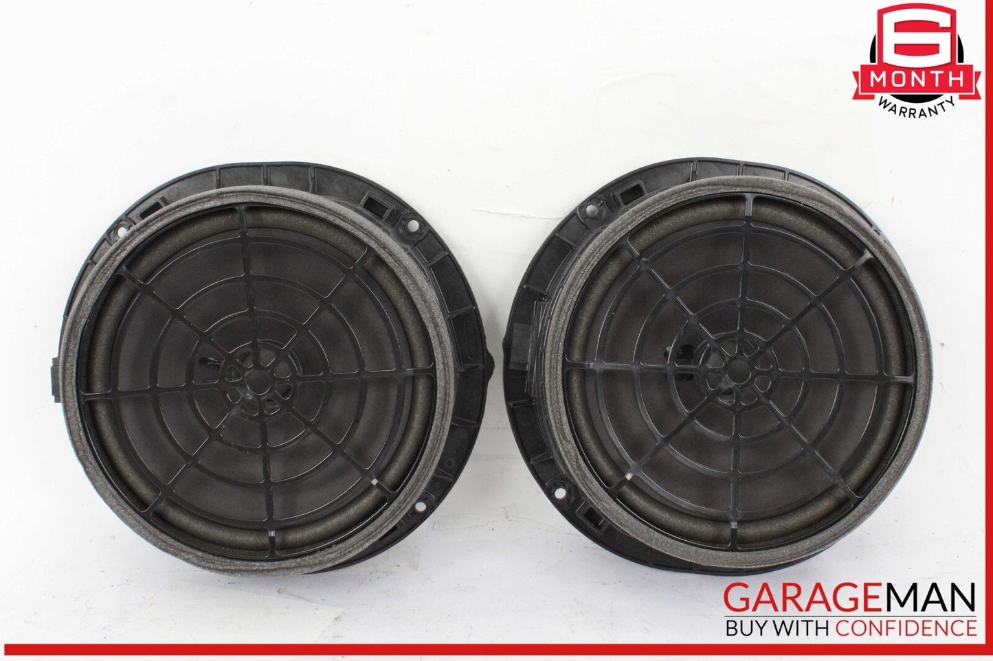 17-24 Audi A4 Quattro Front Right & Left Side Door Panel Audio Speaker Speakers