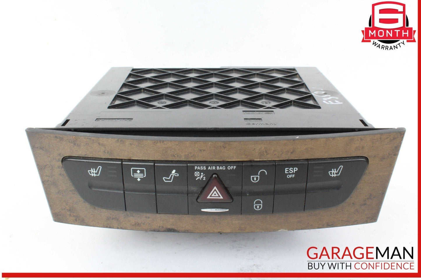 03-09 Mercedes W211 E350 CLS500 Hazard Switch Control Panel 2116800552 OEM