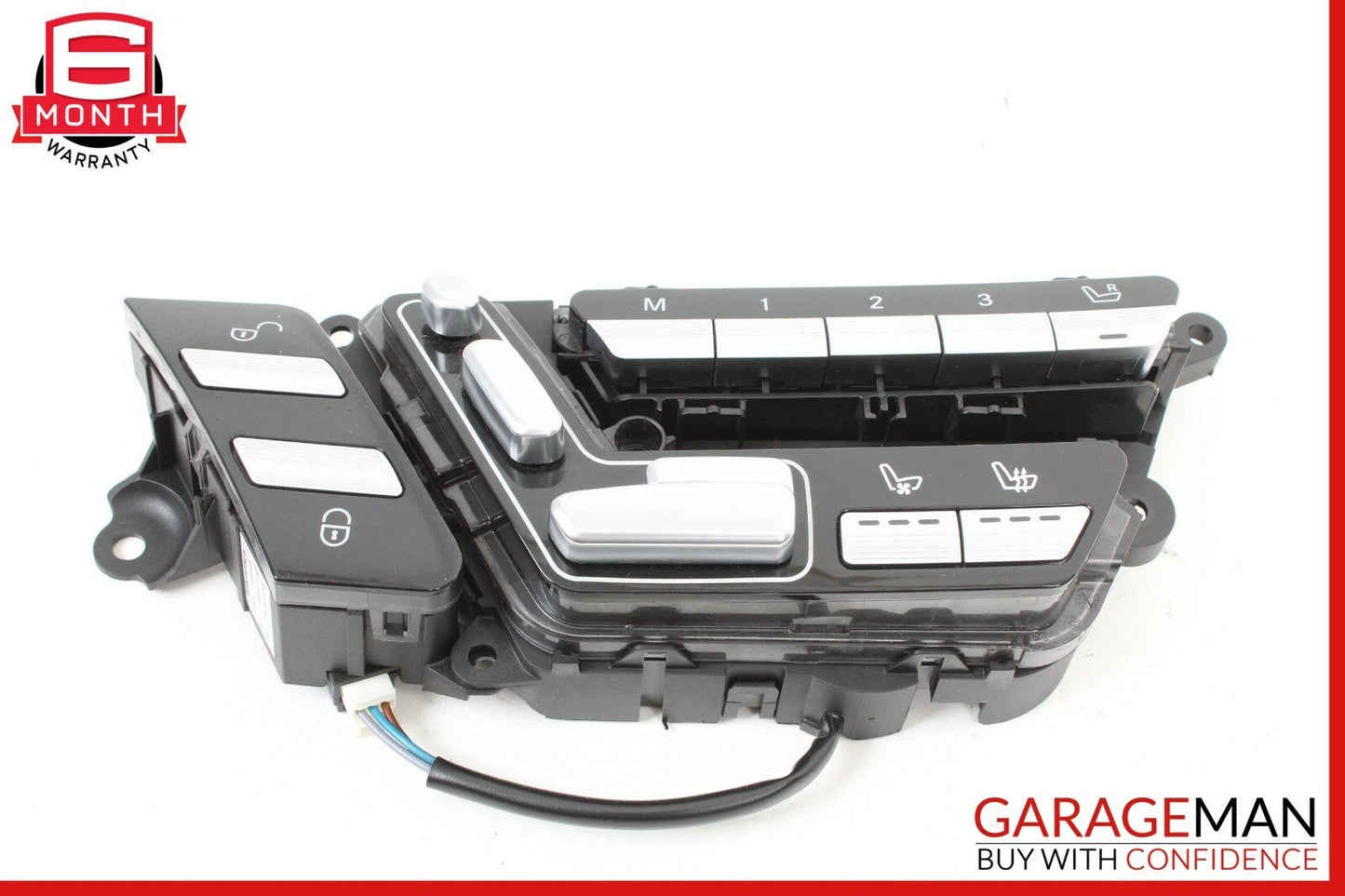 07-13 Mercedes W221 S550 CL600 Front Left Side Seat Control Switch Assembly OEM
