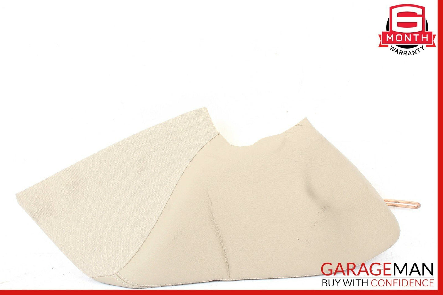 12-14 Mercedes W204 C250 Coupe Rear Right Seat Bolster Cushion Pad Cover Beige