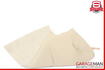 12-14 Mercedes W204 C250 Coupe Rear Right Seat Bolster Cushion Pad Cover Beige