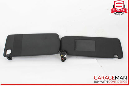 11-14 Porsche Cayenne 958 S Sun Visor Sunvisor Front Right Side Black OEM