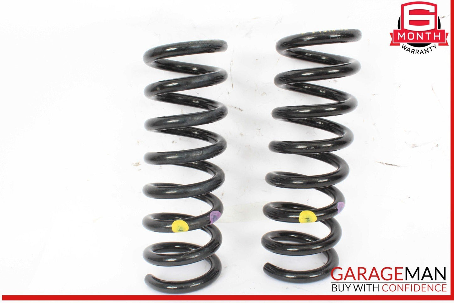 17-20 Mercedes R172 SLC43 AMG SLC300 Rear Left and Right Side Coil Spring Set