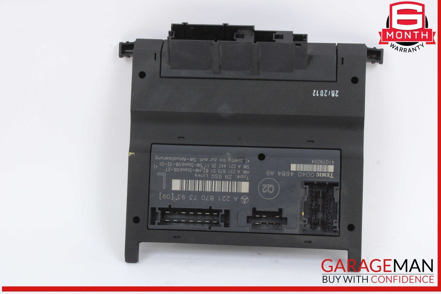 07-13 Mercedes W221 S550 Front Left Driver Side Under Seat Control Module OEM