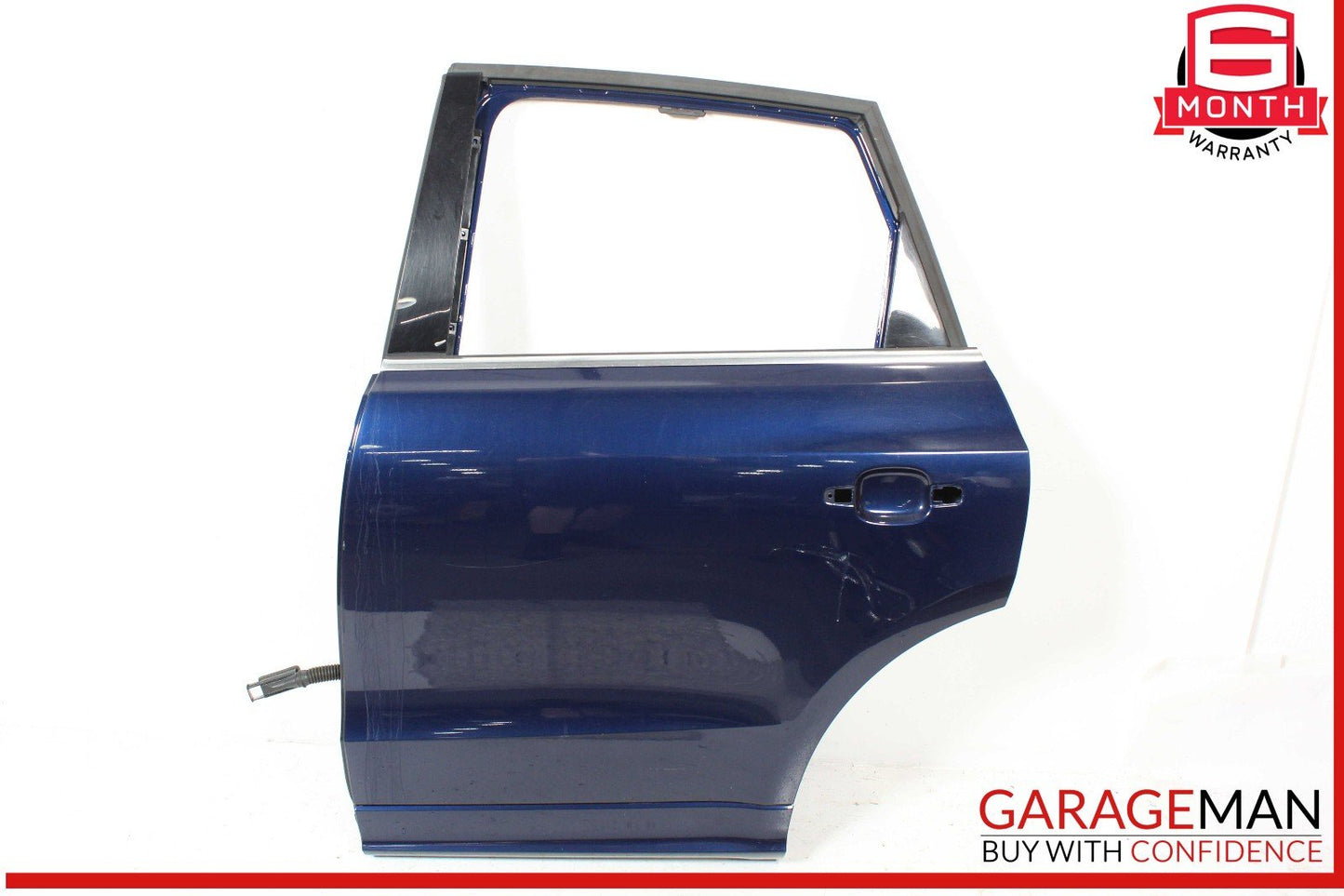 14-17 Audi SQ5 Rear Lett Driver Side Exterior Door Shell Frame Panel OEM