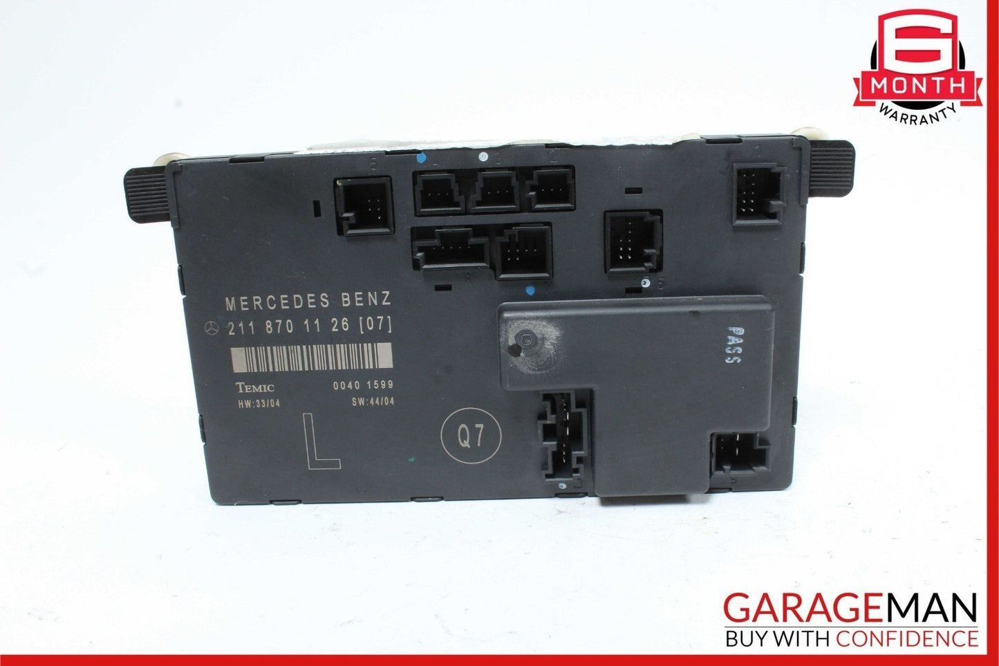 03-09 Mercedes W211 E350 E550 E63 AMG Front Left Side Door Controller Module