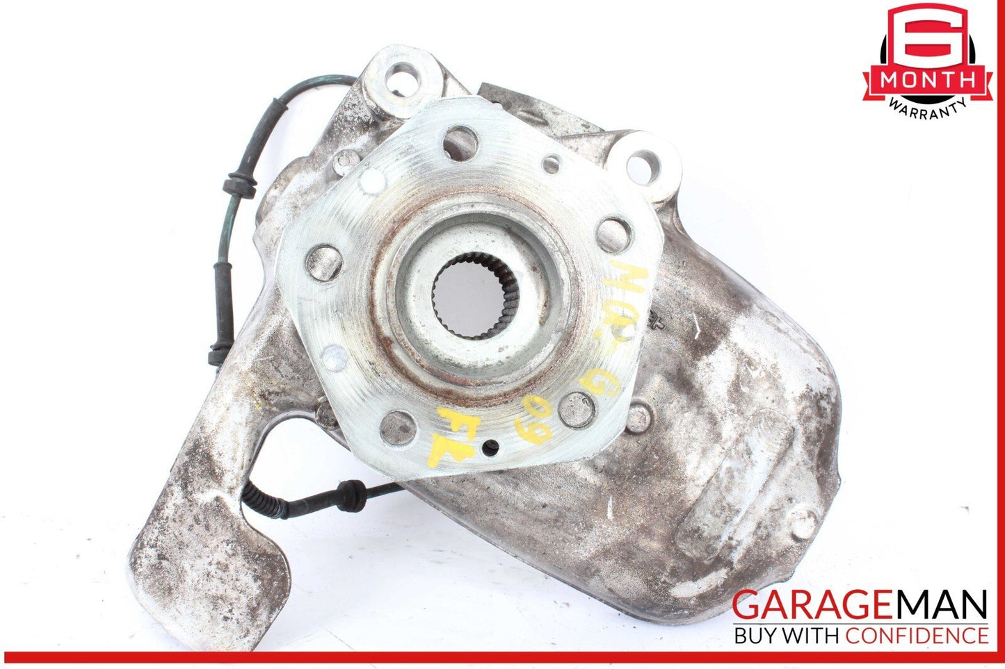 03-10 Maserati GranTurismo Front Left Side Spindle Knuckle Hub OEM