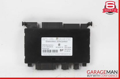 03-12 Mercedes W211 E500 E550 ML350 Front Right Seat Control Module OEM