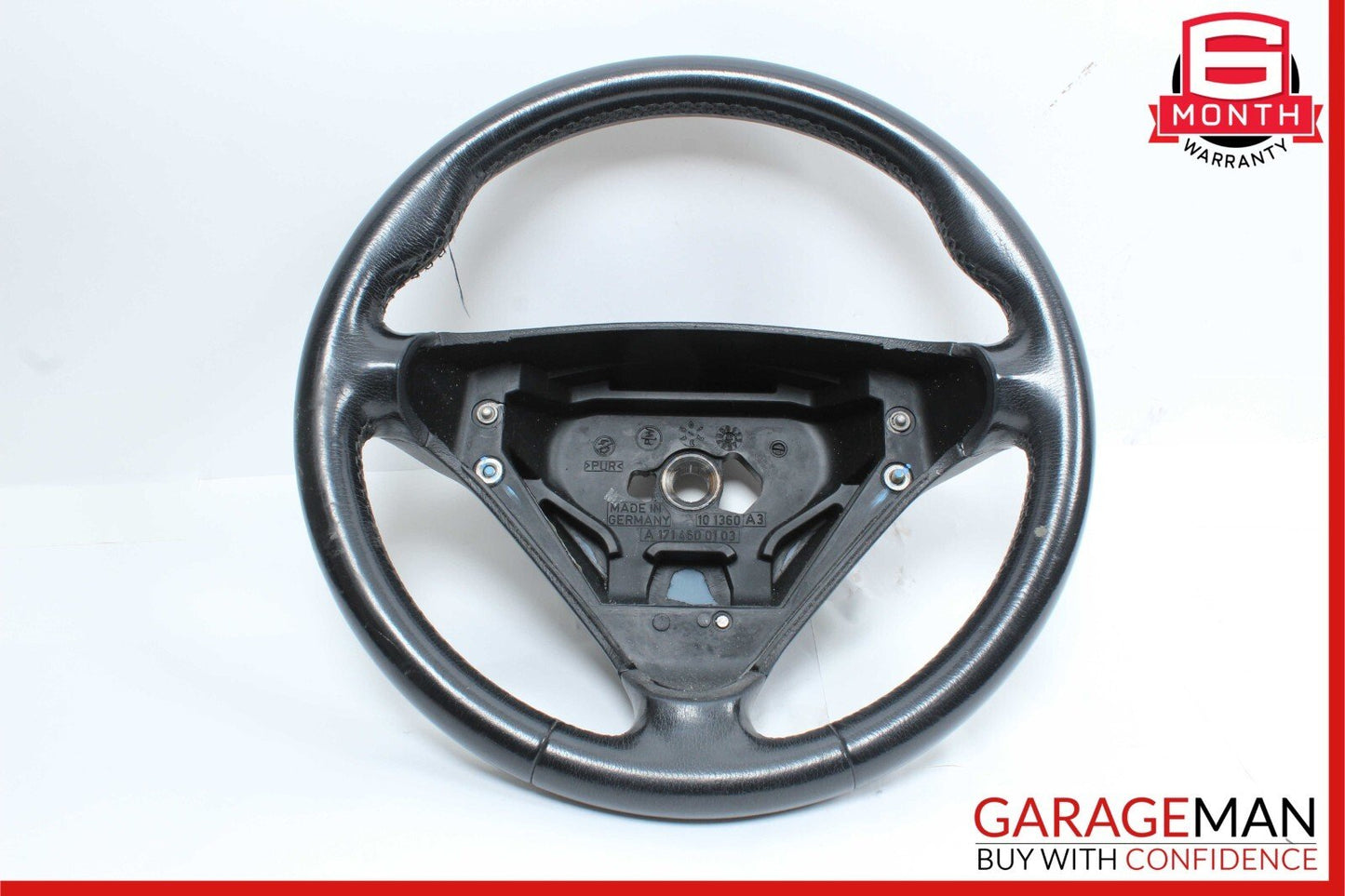 05-07 Mercedes W203 C230 SLK280 SLK350 Sport Steering Wheel Black OEM