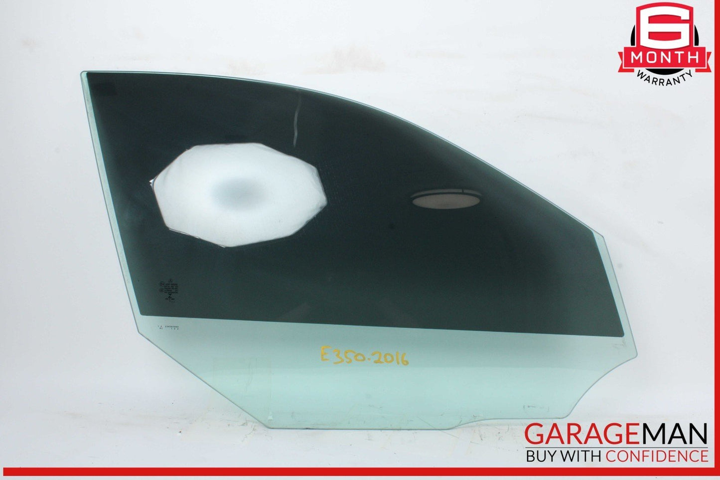 10-16 Mercedes W212 E350 Front Right Passenger Side Door Window Glass OEM