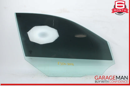 10-16 Mercedes W212 E350 Front Right Passenger Side Door Window Glass OEM