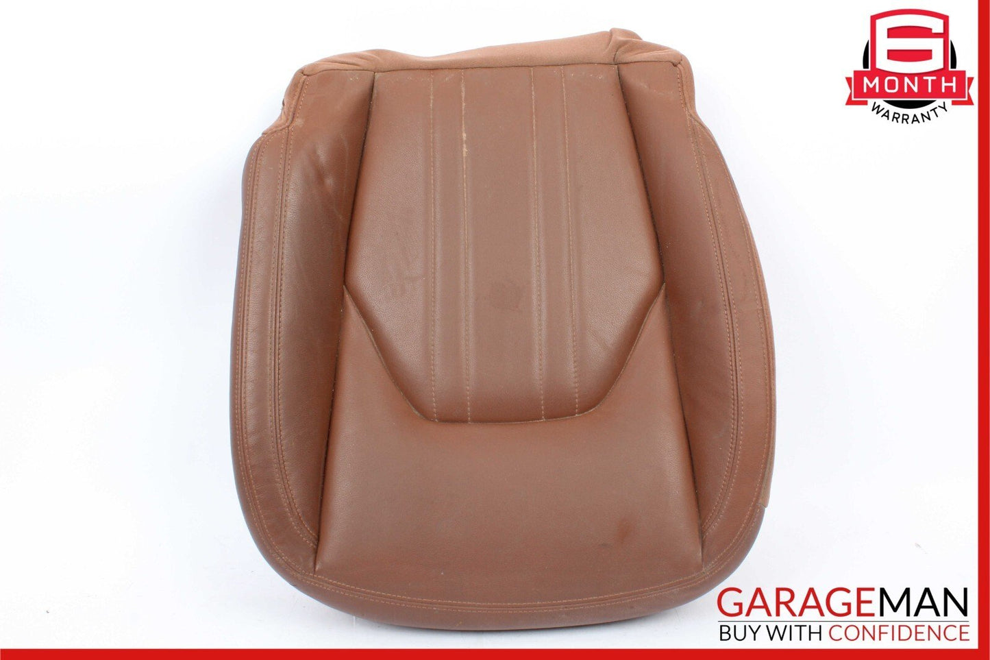 14-17 Maserati Ghibli Front Right Side Lower Bottom Seat Cushion Cover Brown OEM