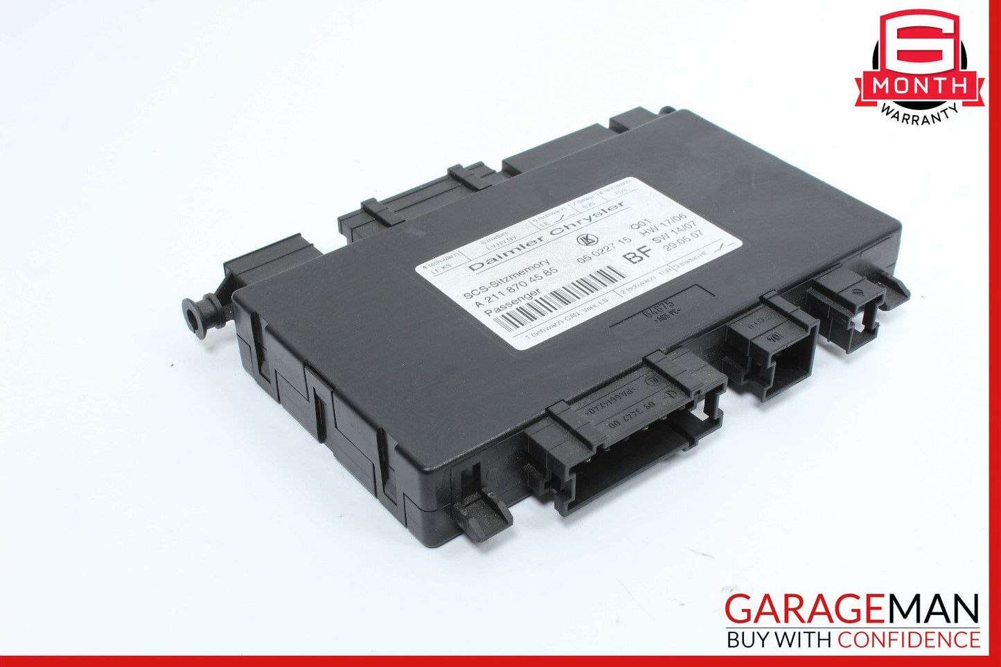 03-12 Mercedes W211 E550 SLK350 Front Right Seat Control Module 2118704585 OEM