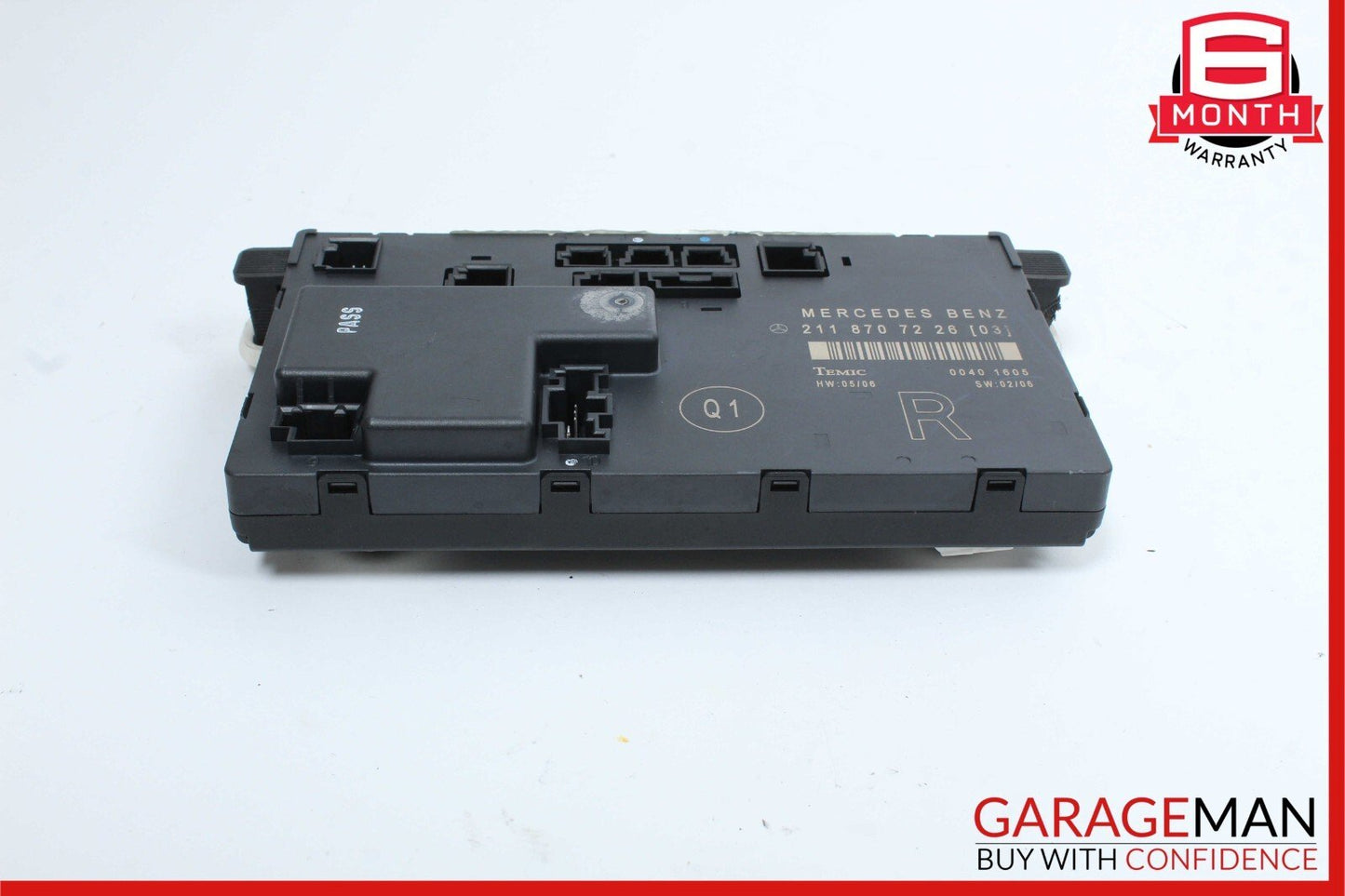 03-09 Mercedes W211 E320 E350 E63 AMG Front Right Door Controller Module Unit