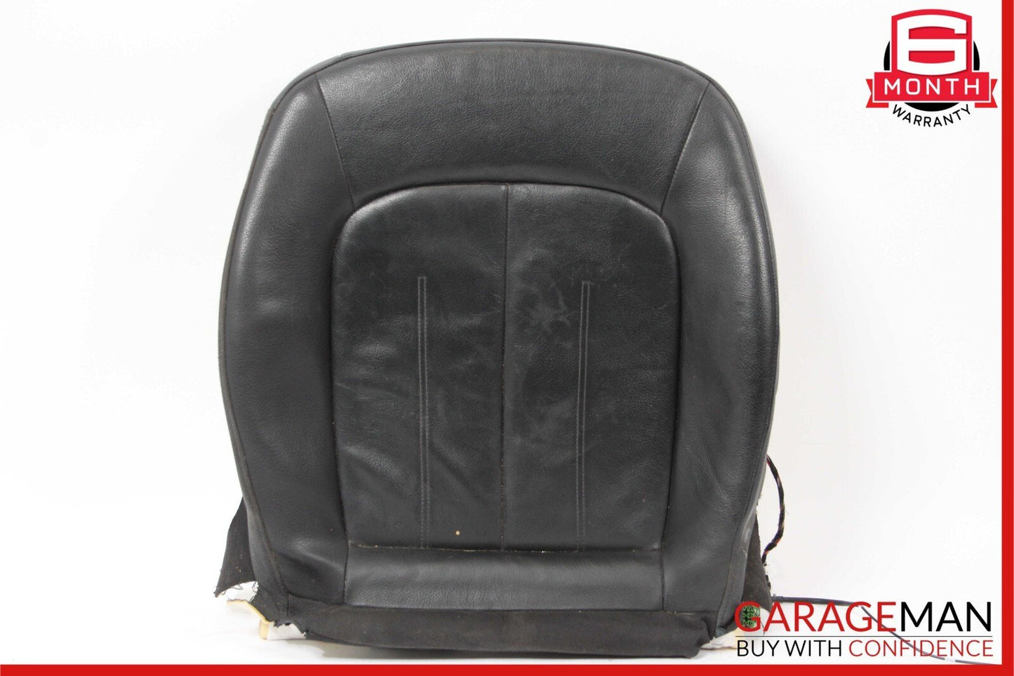 12-18 Audi A7 Front Right Passenger Side Lower Bottom Seat Cushion Cover Black