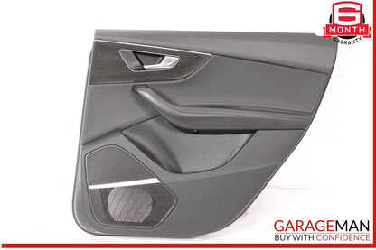 20-24 Audi Q7 Rear Right Passenger Side Interior Door Panel Trim OEM