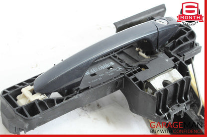 10-13 Mercedes W212 E350 Front Left Exterior Door Handle Assembly Tenorite Gray
