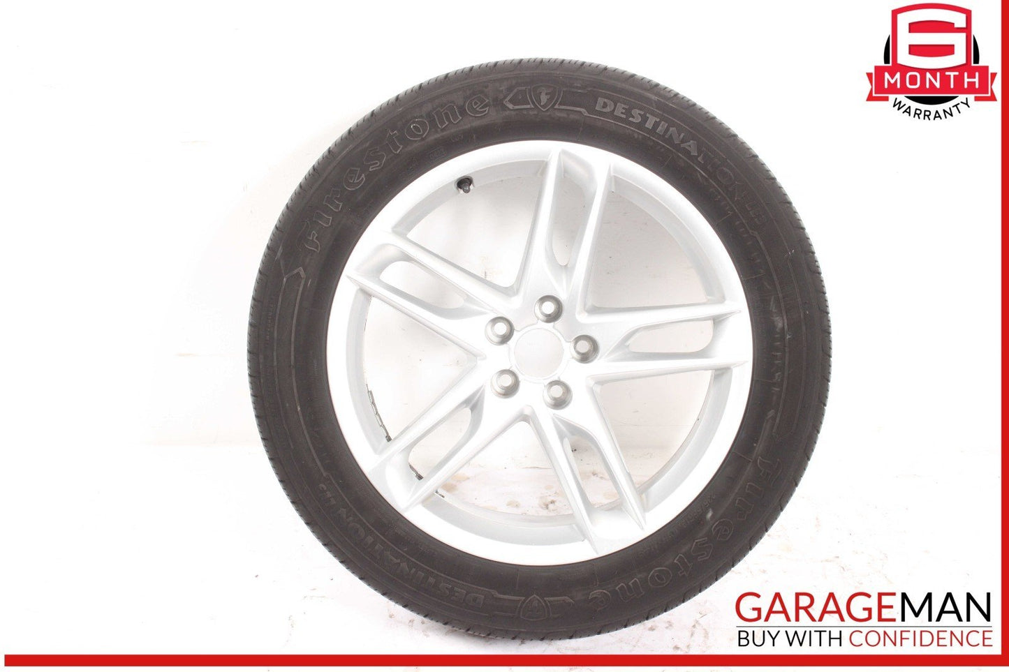 09-17 Audi Q5 Wheel Tire Rim 8Jx19H2 ET39 OEM