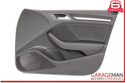 15-20 Audi A3 Front Right Interior Door Panel OEM