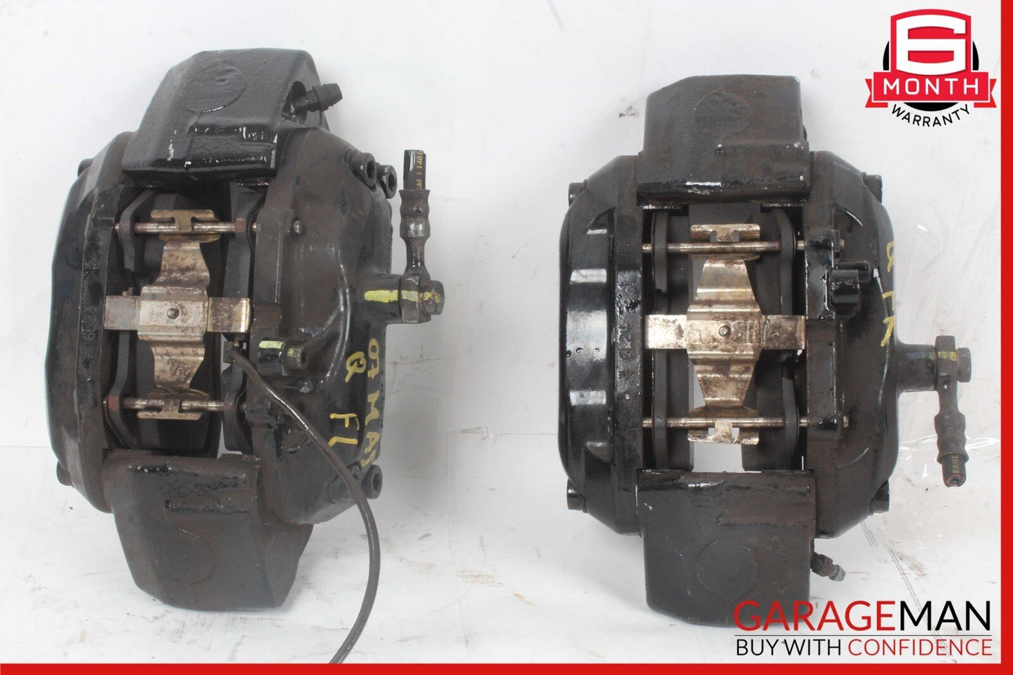 03-08 Maserati Quattroporte Front Left & Right Brake Caliper Calipers Set of 2