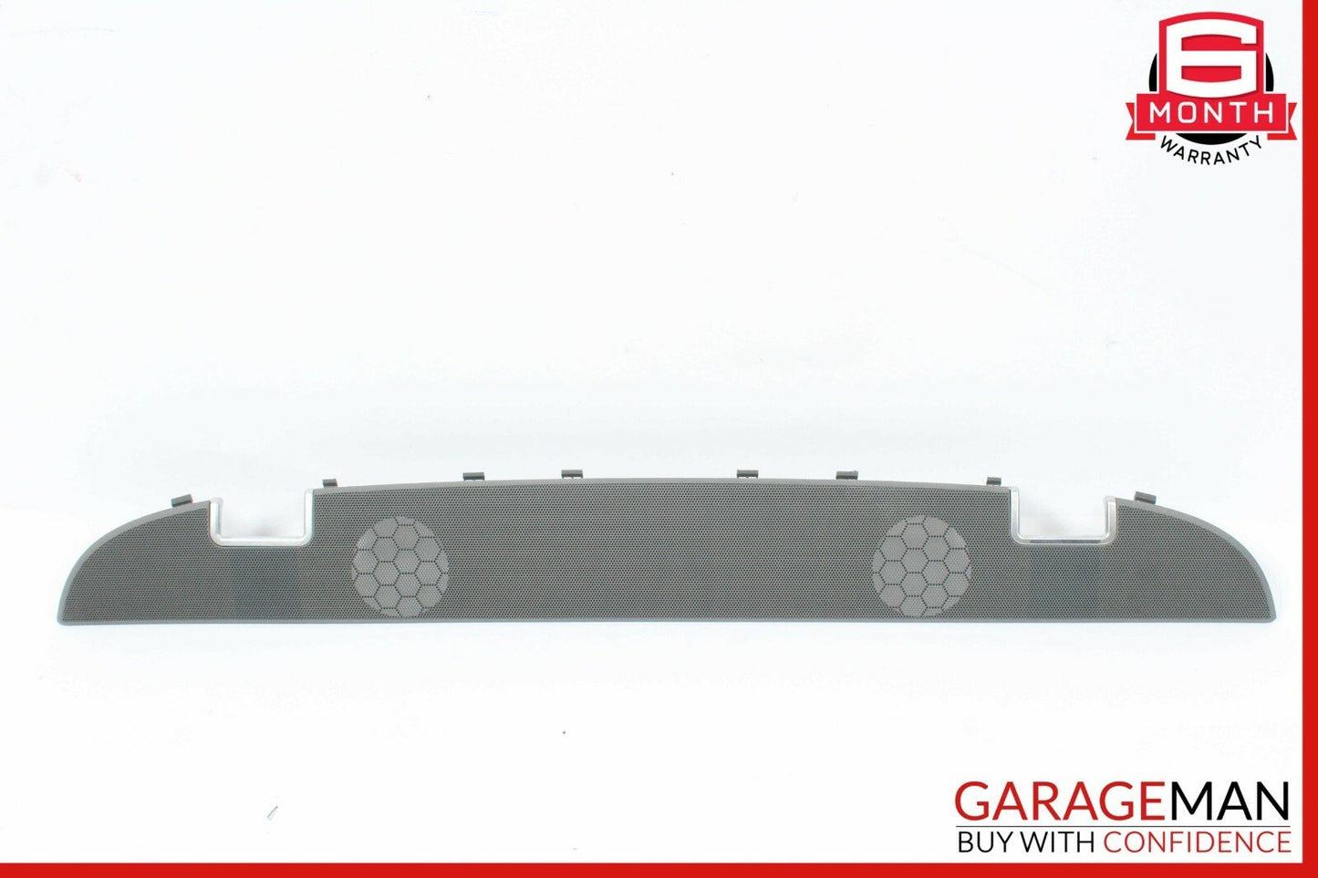03-12 Mercedes R230 SL500 SL550 Rear Deck Speaker Cover Trim Panel Grey OEM