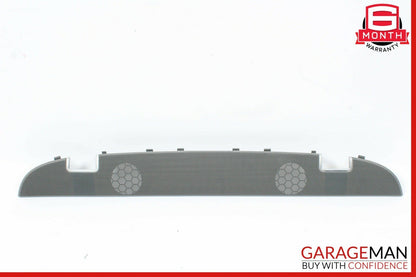 03-12 Mercedes R230 SL500 SL550 Rear Deck Speaker Cover Trim Panel Grey OEM