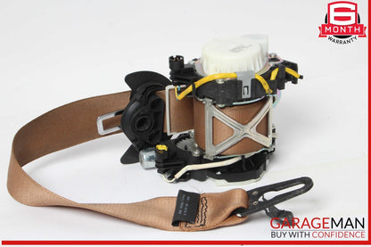 10-16 Porsche Panamera 970 Front Right Passenger Side Seat Belt Brown OEM