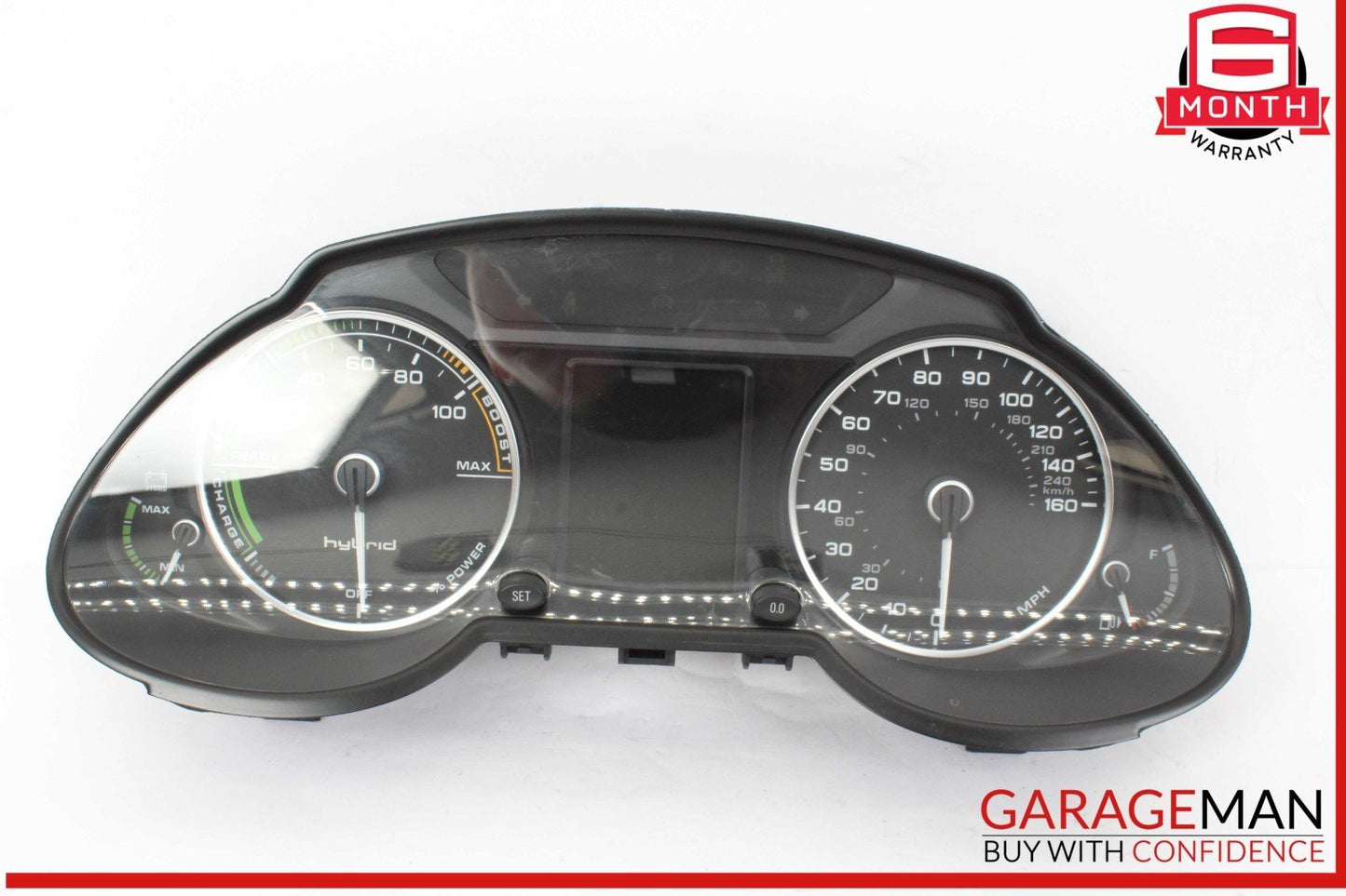 09-17 Audi Q5 Dash Dashboard Speedometer Instrument Cluster Gauge 8R0920981N OEM