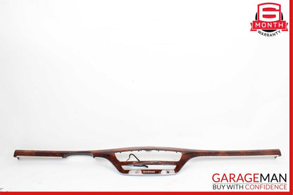 10-13 Mercedes W221 S400 Hybrid Center Dash Dashboard Trim Bezel Molding Wood