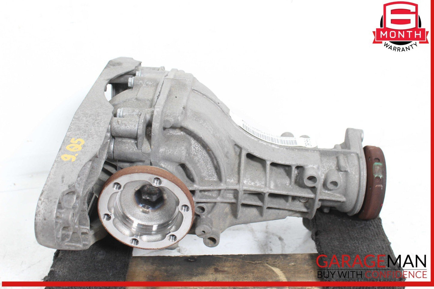 09-12 Audi Q5 AWD Rear Axle Differential Diff Carrier Assembly OEM