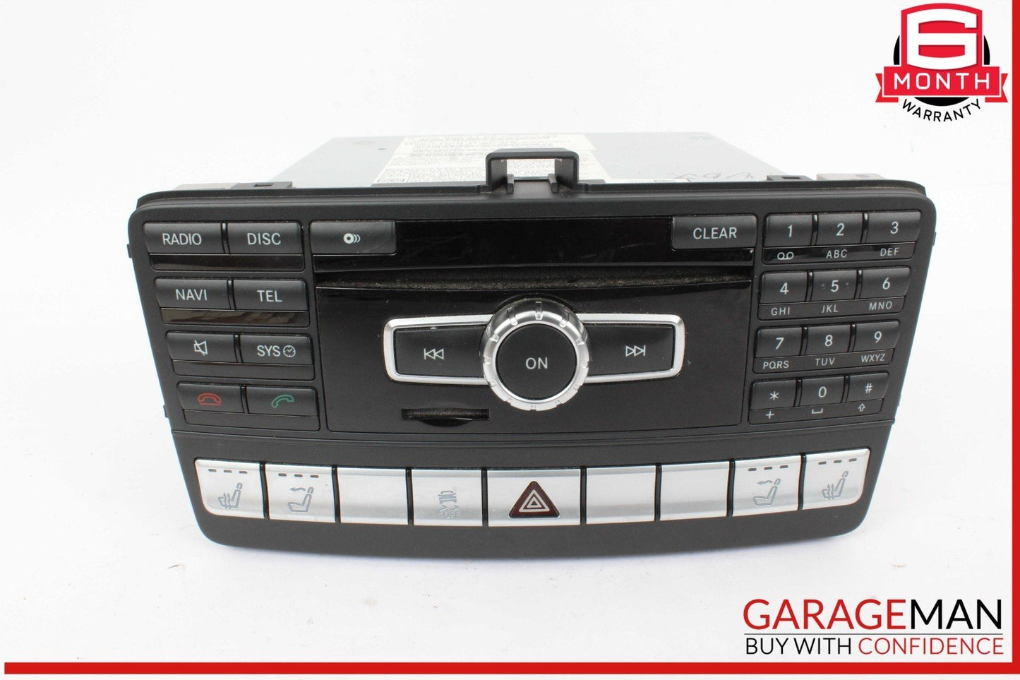12-16 Mercedes R172 SLK250 SLK350 Navigation Command Head Unit DVD CD Audio